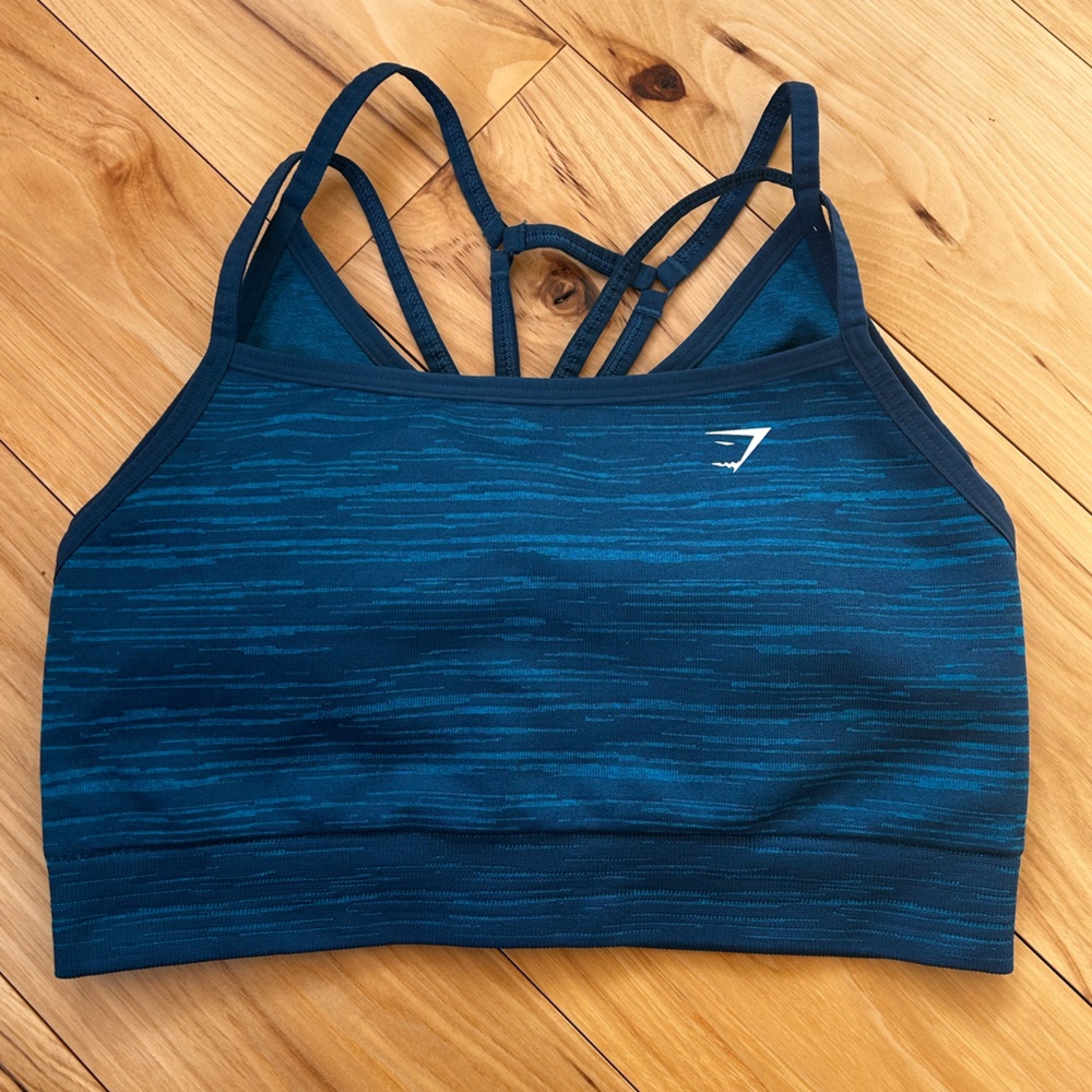 Gymshark Adapt Marl Seamless Sports Bra Size M